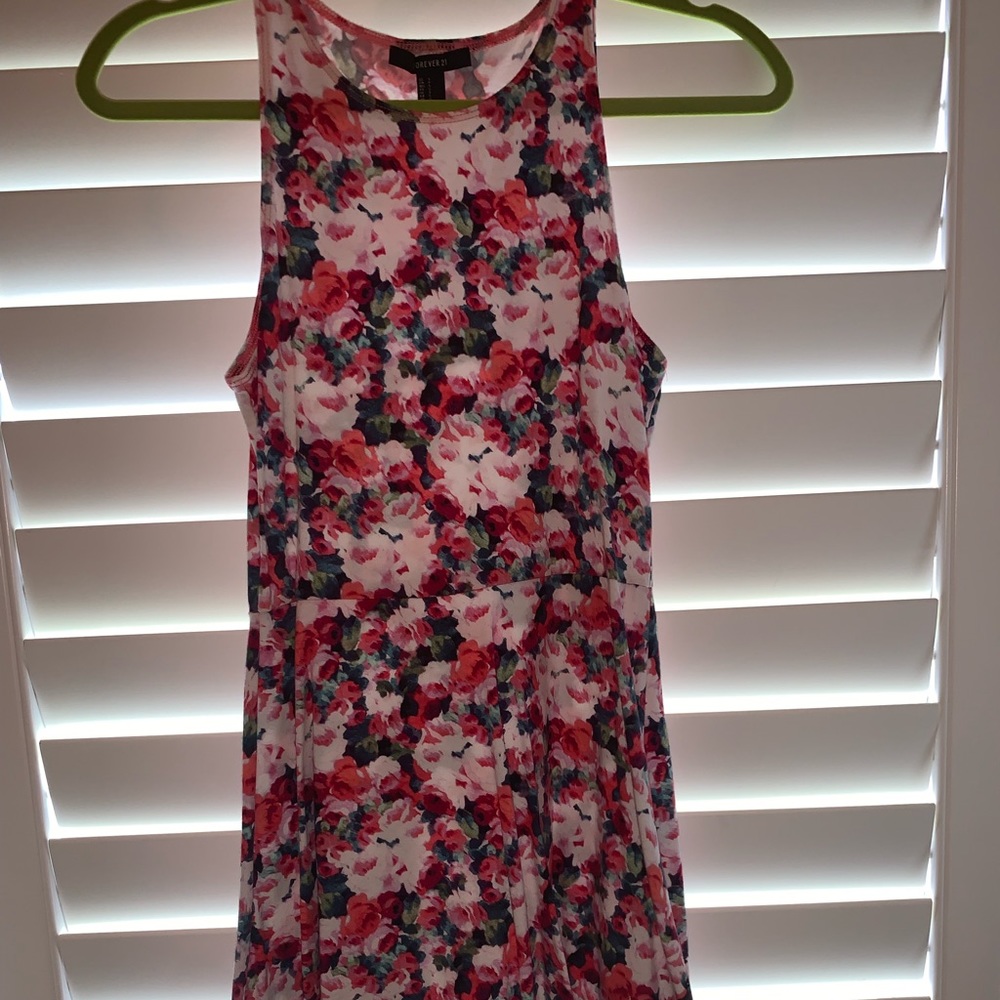 Forever 21 floral skater dress